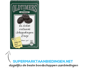 Oldtimers Volzoete scheepsknopen drop aanbieding