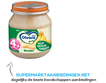 Olvarit Banaan 4 mnd aanbieding