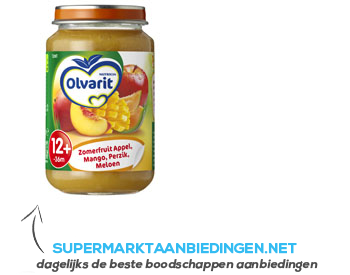 Olvarit Zomerfruit 12 mnd aanbieding