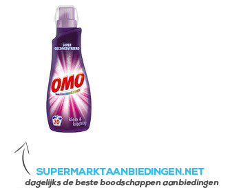 Herenhuis bloeden studie Omo Wasmiddel klein & krachtig color aanbieding | Supermarkt Aanbiedingen