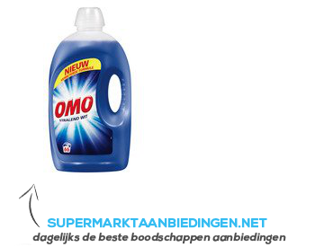 Omo Wasmiddel wit aanbieding