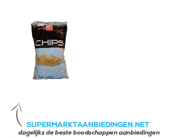 Ongezouten lekker Chips natriumarm aanbieding