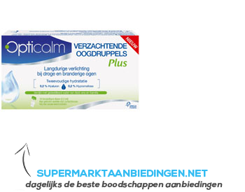 Opticalm Verzachtende oogdruppels plus aanbieding