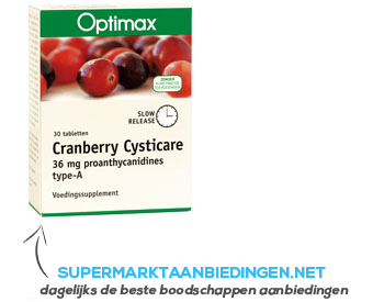 Optimax Cysticare one a day aanbieding