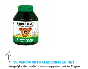 Optimax Kinder multi naturel aanbieding