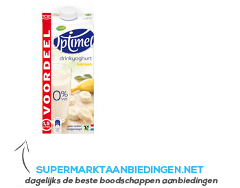 Optimel Drinkyoghurt banaan voordeelpak