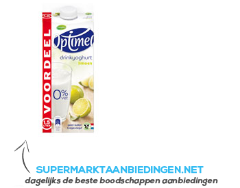 Optimel Drinkyoghurt limoen voordeelpak