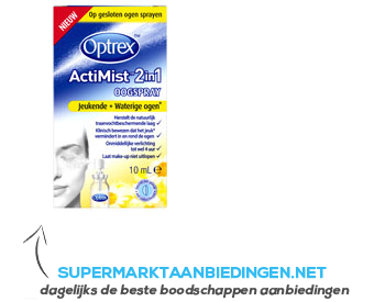 Optrex Actimist itchy eyes aanbieding