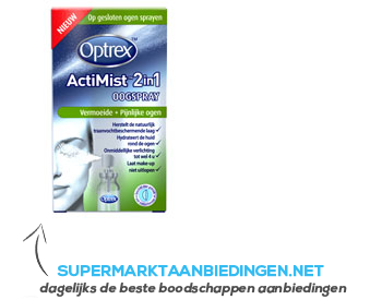 Optrex Actimist vermoeide ogen aanbieding