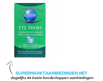 Optrex Fresh eyes oogdouche aanbieding