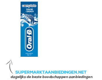 Oral-B Extra fresh aanbieding