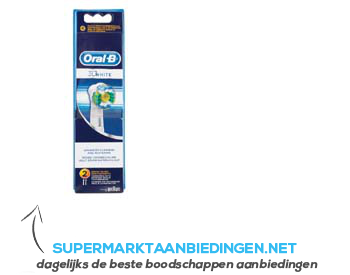 Oral-B Opzetborstel 3D white aanbieding