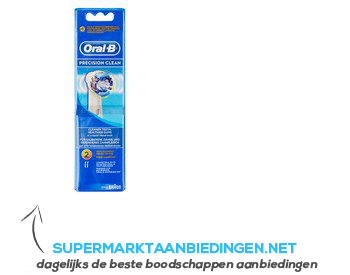 Oral-B Precision Clean opzetborstels aanbieding