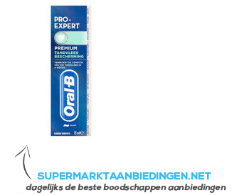 Oral-B Pro-expert premium tandvlees bescherming aanbieding