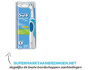 Oral-B Vitality cross action elek tandenborstel aanbieding