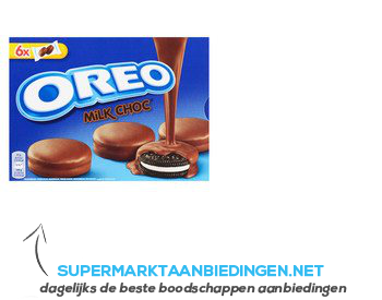 Oreo Omhuld met melkchocolade aanbieding