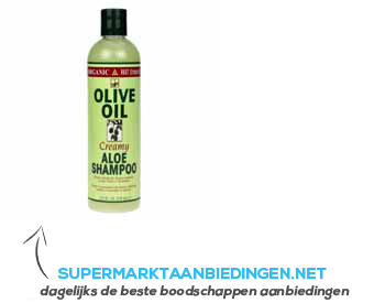 Organic root Stimulator olive oil shampoo aanbieding