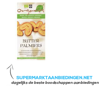 Organics Butter palmiers bio aanbieding