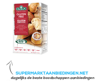 Orgran Gluten substitute aanbieding