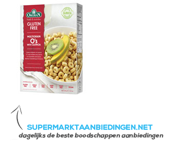 Orgran Multigrain o's with quinoa aanbieding