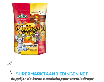 Orgran Outback animals vanillie aanbieding