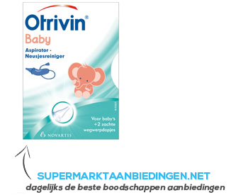 Otrivin Baby aspirator aanbieding