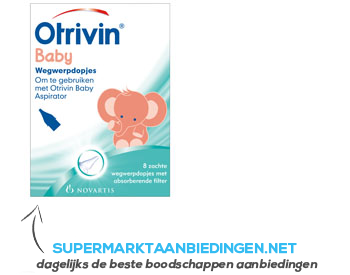 Otrivin Baby aspirator neusjesreiniger navulling aanbieding