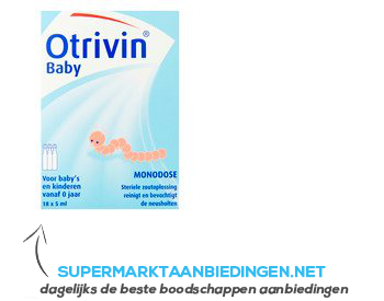 Otrivin Baby monodose ampullen aanbieding