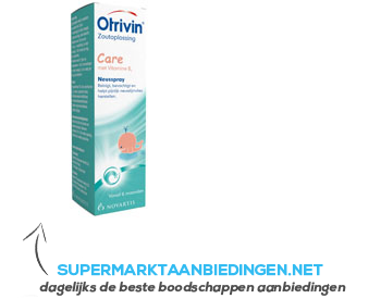 Otrivin Care neusspray met vitamine B5 aanbieding