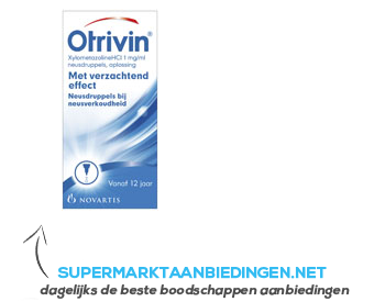 Otrivin Druppels volwassenen aanbieding