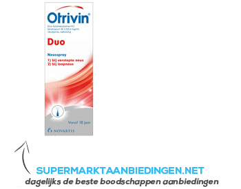 Otrivin Duo (neusspray) aanbieding