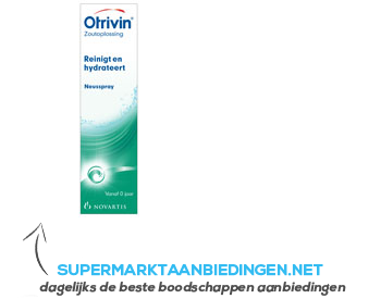 Otrivin Zoutoplossing neusspray aanbieding