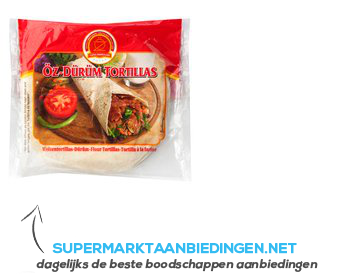 Öz Dürüm tortillas aanbieding