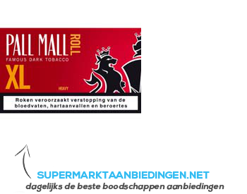 Pall Mall XL heavy red aanbieding