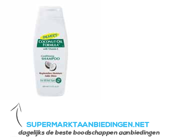 Palmer's Coconut oil formula conditioning shampoo aanbieding