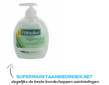 Palmolive Hygiëne plus sensitive handzeep pomp aanbieding