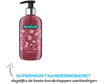 Palmolive Mulberry indulgent handwash aanbieding