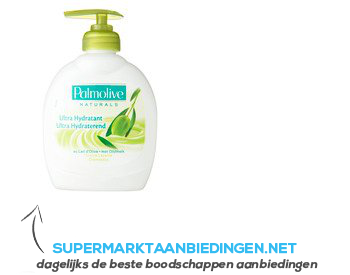 Palmolive Naturals ultra hydraterend wascrème aanbieding