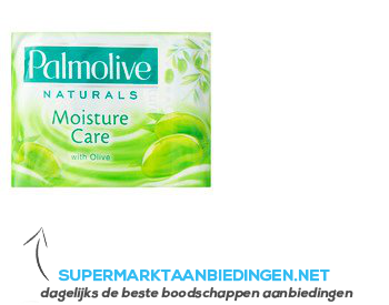 Palmolive Naturals zeep moisture care olive aanbieding