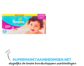 Pampers Active fit giga box maxi 4 8 -15 kg aanbieding