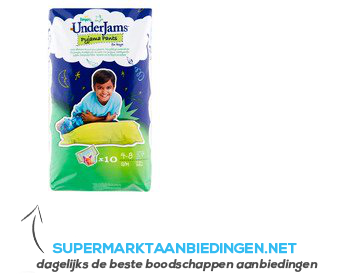 Pampers Boy underjams pyjamabroekjes S/M aanbieding