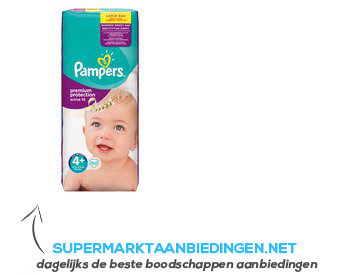 Pampers active fit maxi 4 Aanbiedingen