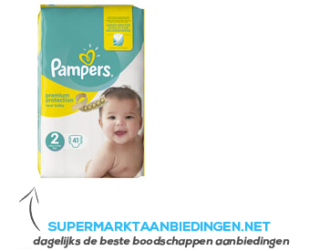 Pampers Luiers new baby mini 2 aanbieding