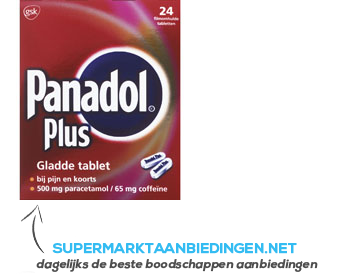 Panadol Plus tabletten aanbieding