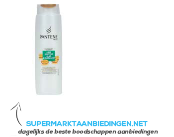 Pantene Shampoo glad & zijdezacht aanbieding