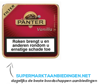 Panter Vanilla filter aanbieding