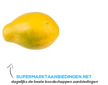 Papaya aanbieding