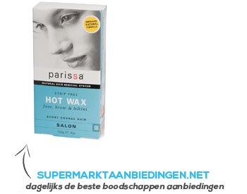 Parissa Hot wax face brow & bikini aanbieding