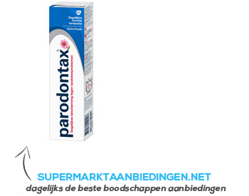 Parodontax Dagelijks fluoride tandpasta extra fresh aanbieding
