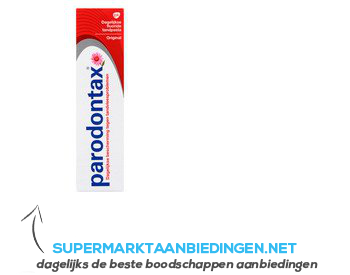 Parodontax Dagelijks fluoride tandpasta original aanbieding